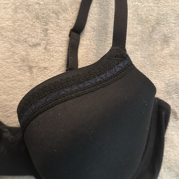 Wacoal Underwire Perfect Primer Contour Bra - Black and Blue - Size 36DD - Picture 7 of 10